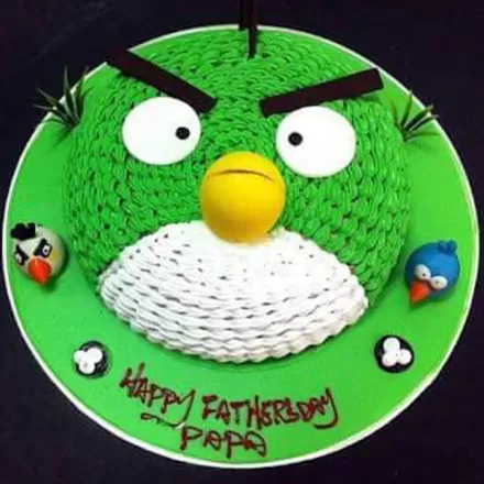 Angry Bird Cake ::