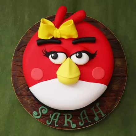 Angry Birds Fondant Cake (Delivery in 48 Hours Available) – Hot Breads