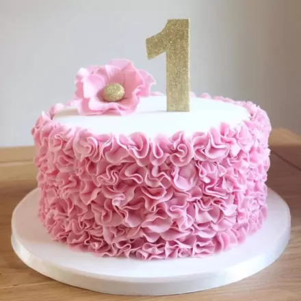 Pink Birthday Cake