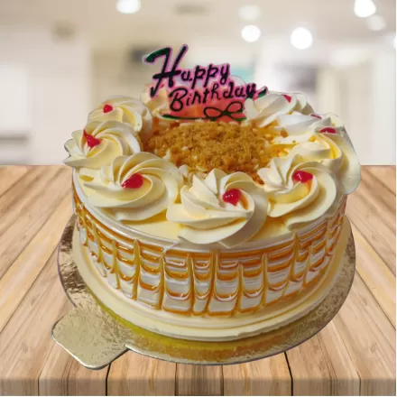 Heart Shaped Cakes Butterscotch Cake Half Kg – Surprise Habesha