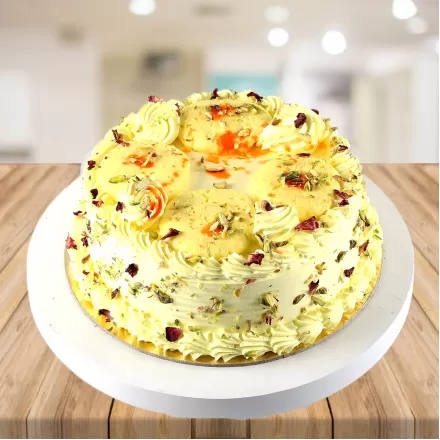 Buy Rasmalai Cakes Online in Kolkata - Cakes and Bakes