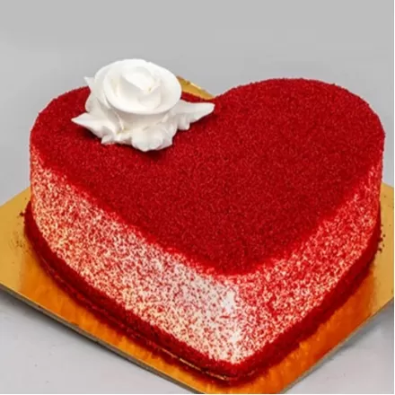 Order Red Velvet Valentine Cake Online, Price Rs.745 | FlowerAura