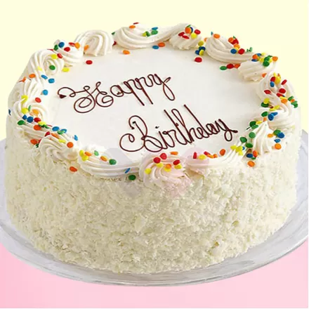 Fabulous Simple 'White Birthday Cake Recipe'