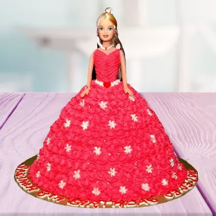 Send sofia princess doll shape photo cake online by GiftJaipur in Rajasthan