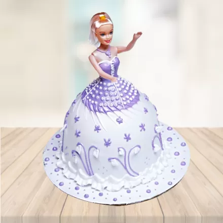 Princess Barbie Cake 3 LB | Free Home Delivery, all at your doorstep -10.00  am to 10.30 pm