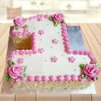 1st Birthday Cake – Mannarinu