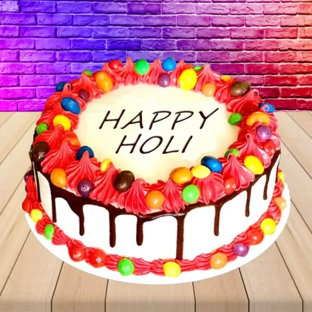 Happy Holi Delicious Poster Cake Half Kg : Gift/Send Holi Gifts Online  HD1133372 |IGP.com | Happy holi, Holi gift, Holi celebration