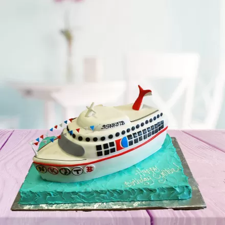 butter icing ship model cake @ratheesh_kottakkal - YouTube