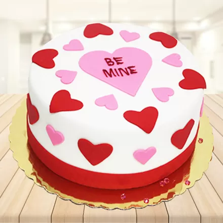 Be Mine 2-Tiered Round Stacked Cake Design | DecoPac